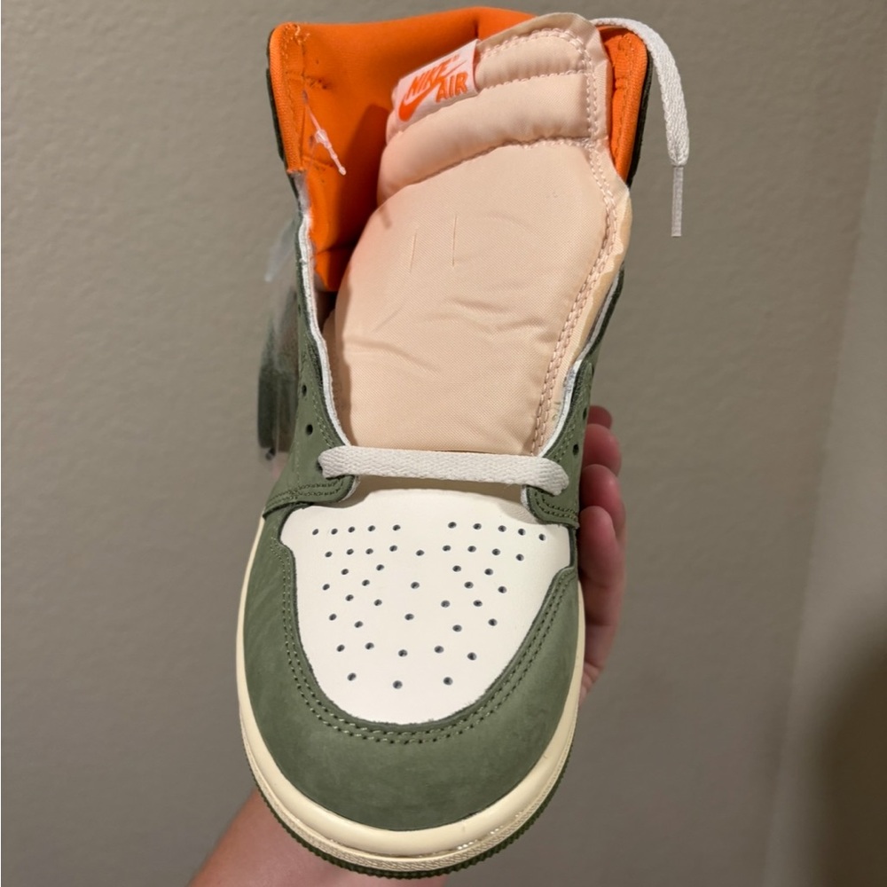 Jordan retro 1 green orange - Picture 2 of 7